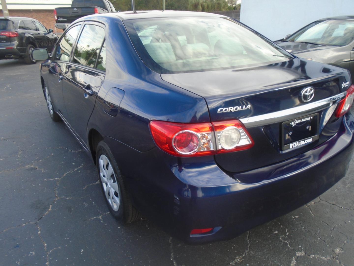 2012 Blue Toyota Corolla S 4-Speed AT (JTDBU4EE6C9) with an 1.8L L4 DOHC 16V engine, 4-Speed Automatic transmission, located at 6112 N Florida Avenue, Tampa, FL, 33604, (888) 521-5131, 27.954929, -82.459534 - Photo#4